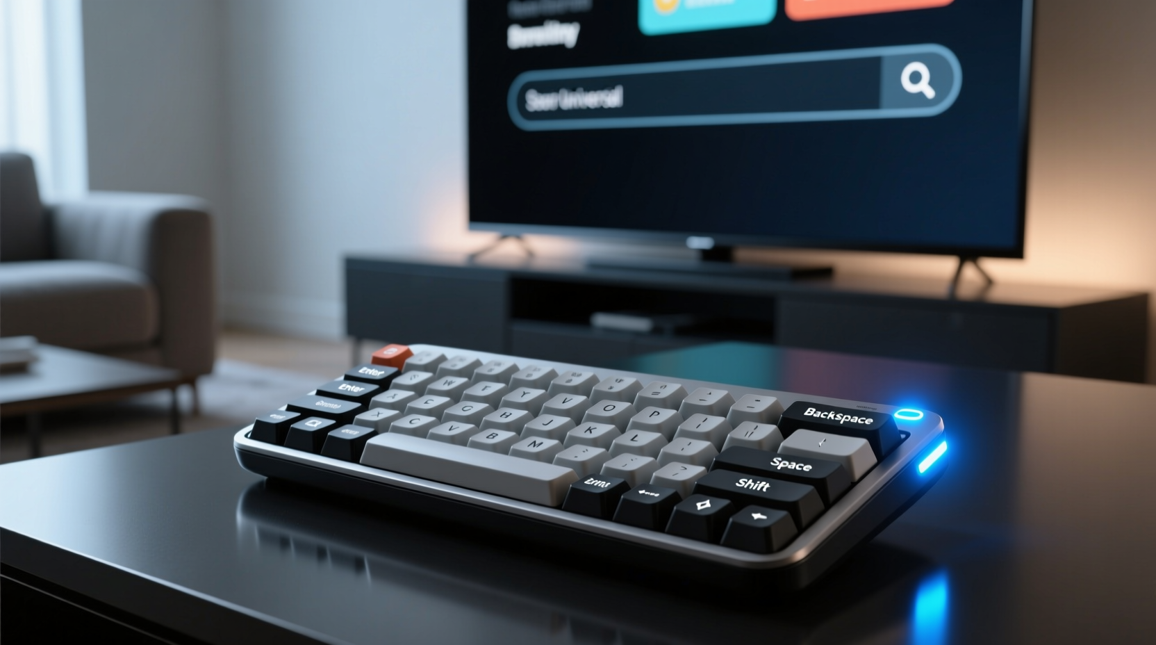 Smart TV Remote as Universal Keyboard