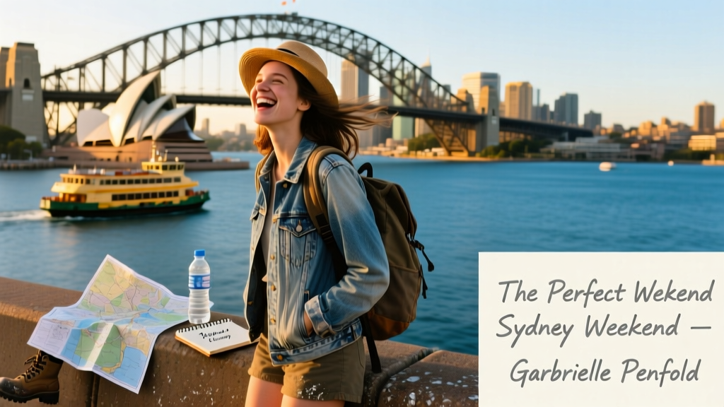 The Perfect Sydney Weekend With Gabrielle Penfold