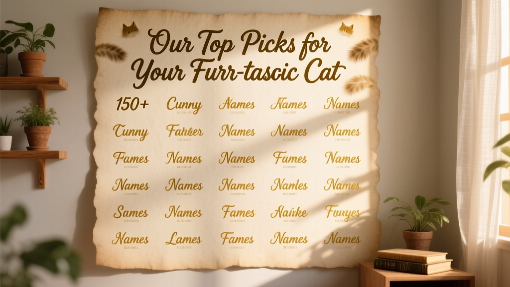 150+ Punny Cat Names: Our Top Picks for Your Furr-tastic Cat