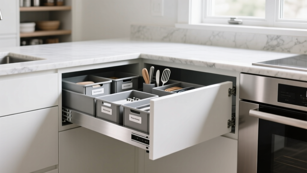 Best Corner Cabinet Pull Out Storage Options