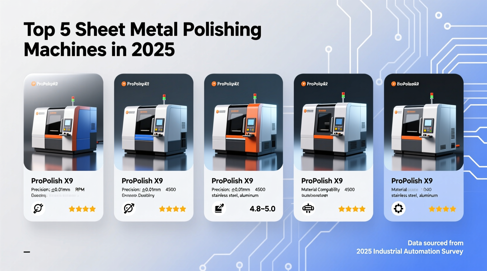 best sheet metal polishing machine