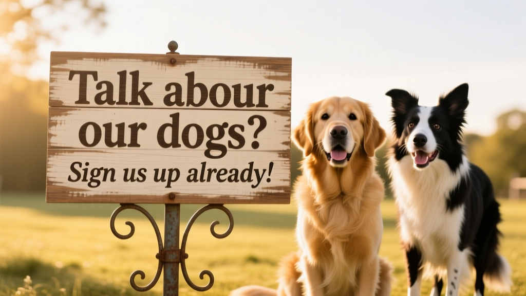 $1,000 To Talk About Our Dogs? Sign Us Up Already!