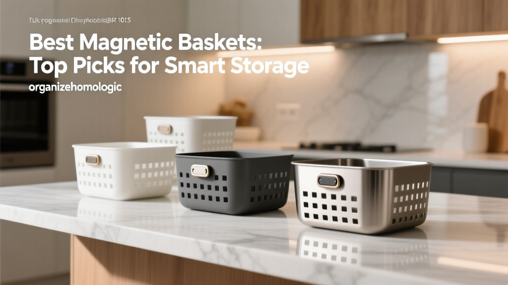 Best Magnetic Baskets: Top Picks for Smart Storage