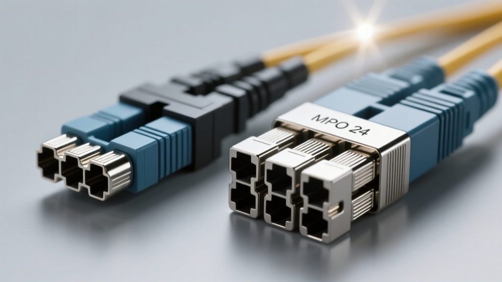 Fiber Optic MPO-12 vs MPO-24 Connectors: Density Tradeoffs i