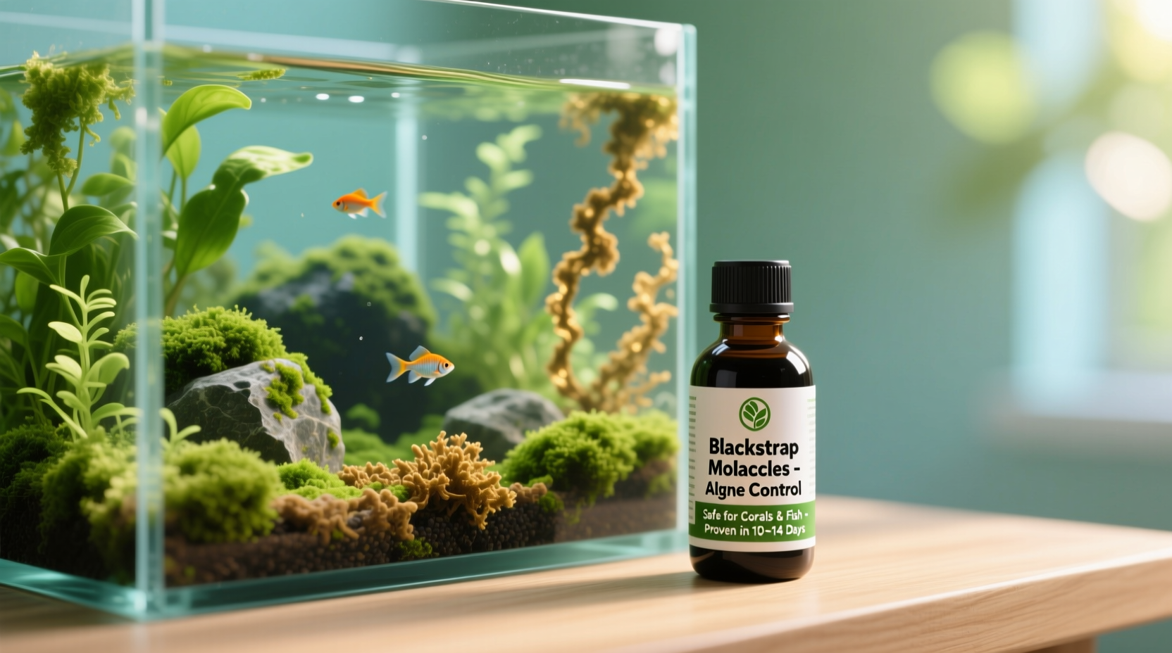 does blackstrap molasses reduce aquarium algae
