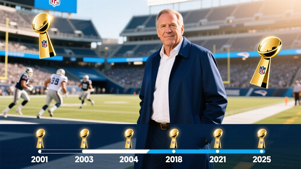 NFL Coach With Most Super Bowl Wins: Belichick's Record