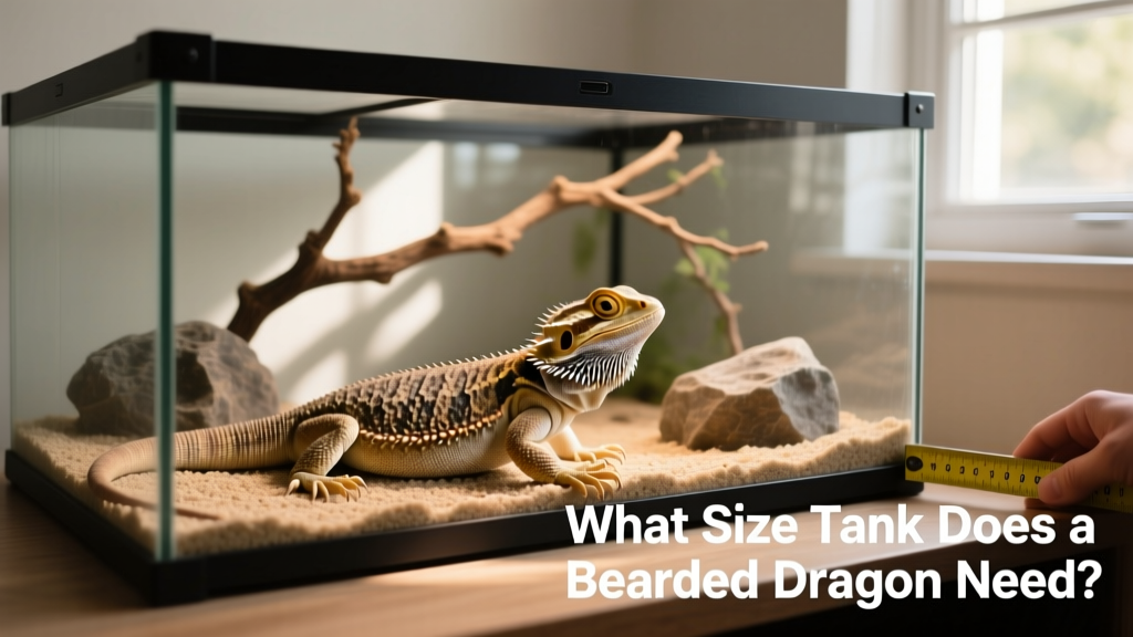 What Size Tank Does A Bearded Dragon Need?