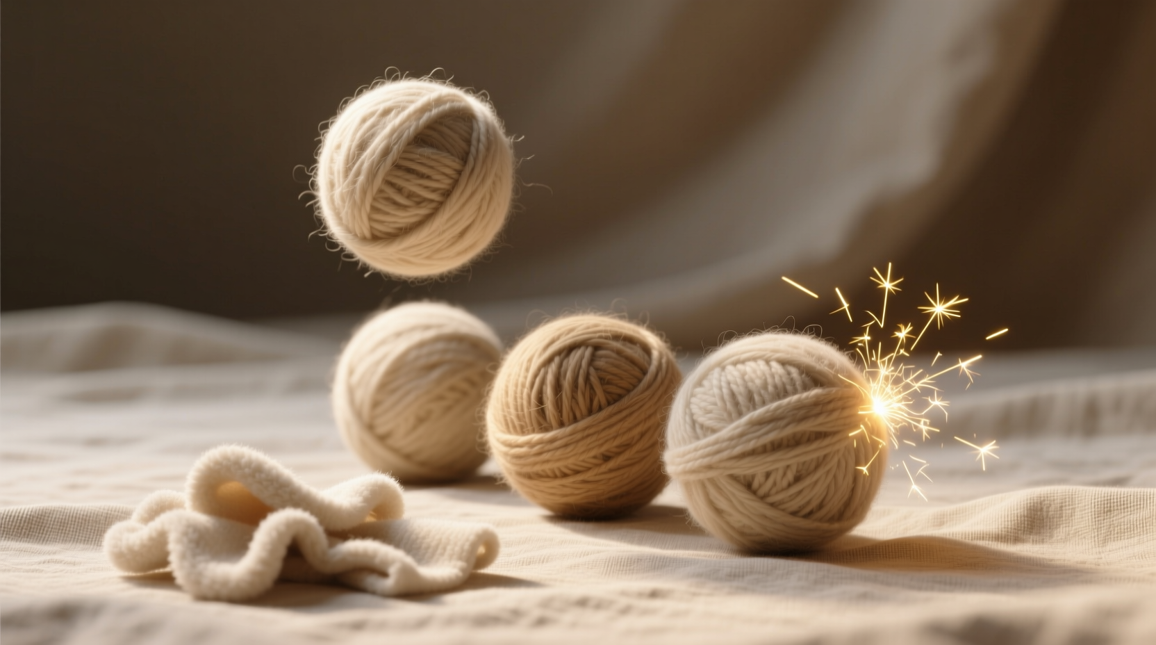 wool dryer balls for synthetic workout gear