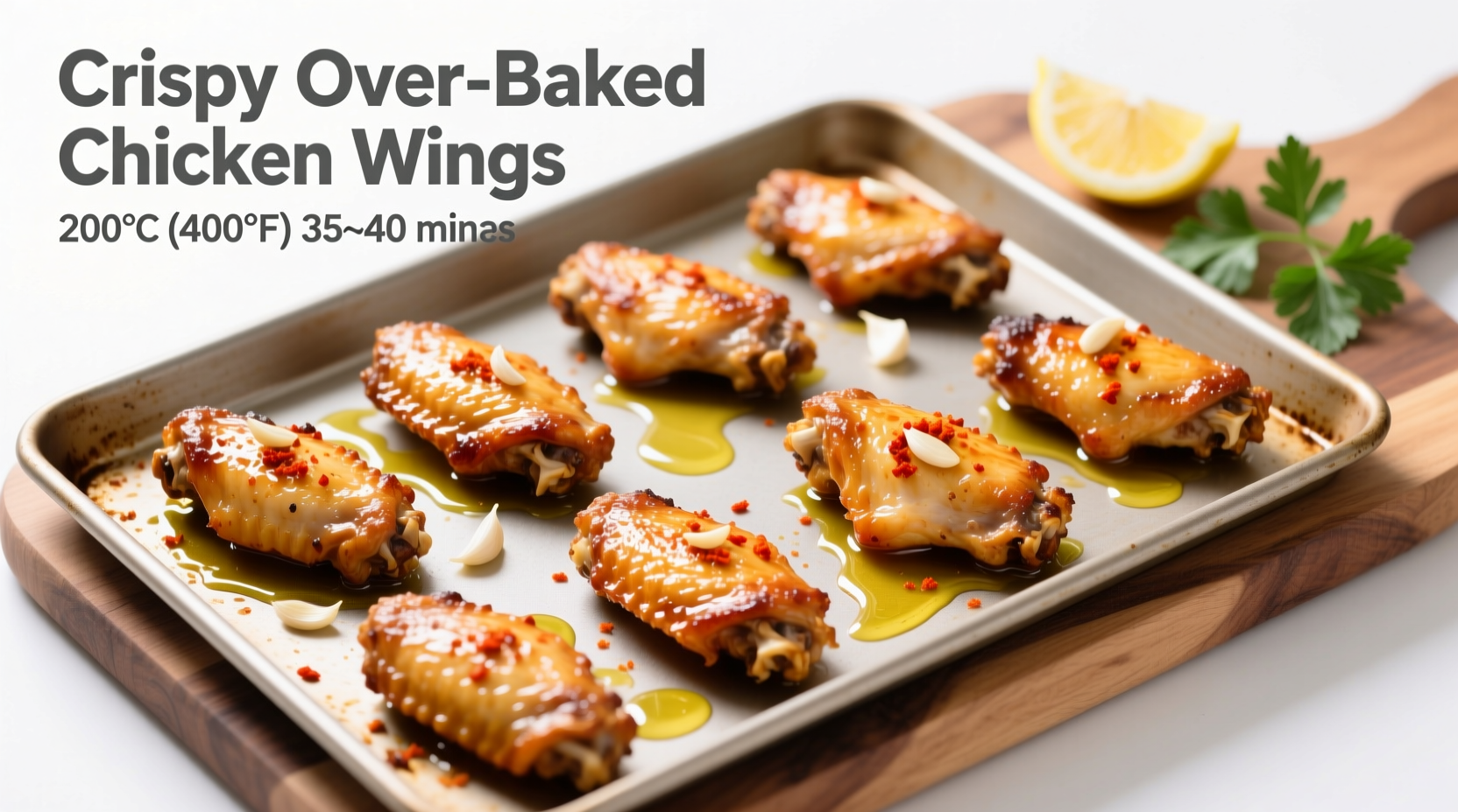 how to cook chicken wings in the oven