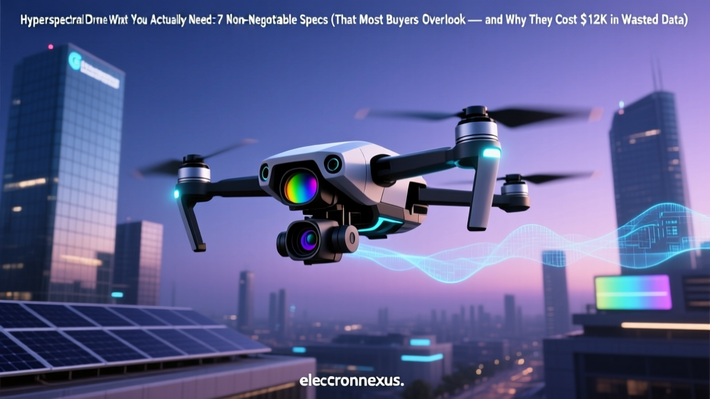 Hyperspectral Drone What You Actually Need: 7 Non-Negotiable Specs (That Most Buyers Overlook — and Why They Cost $12K in Wasted Data)