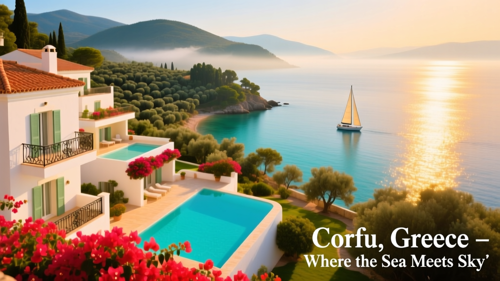 Corfu Greece In Technicolor: A Vibrant, Textured Portrait of the Ionian Gem