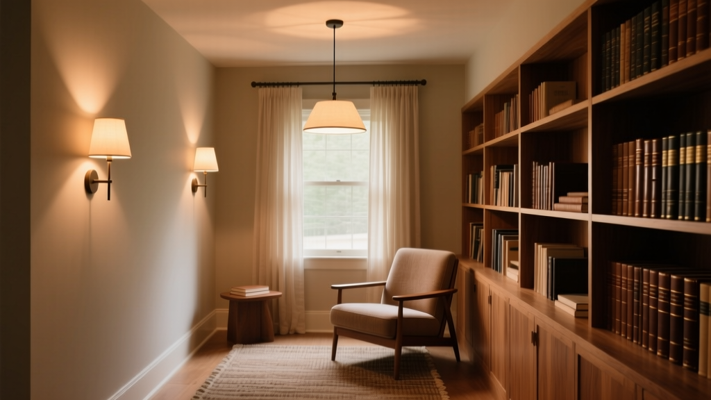 Library Glare Study: 3 Librarians Measure Sconce Light