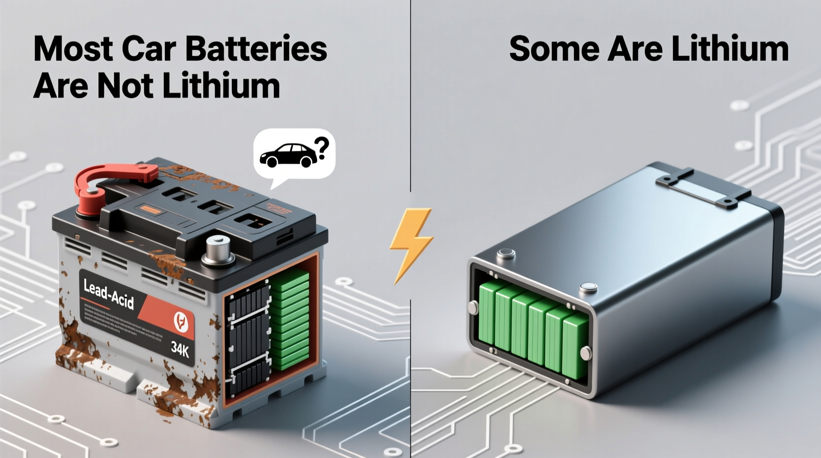 are car batteries lithium