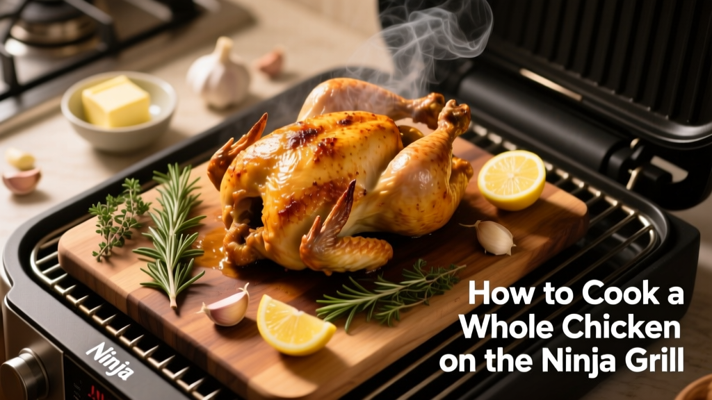 How to Cook a Whole Chicken on the Ninja Grill
