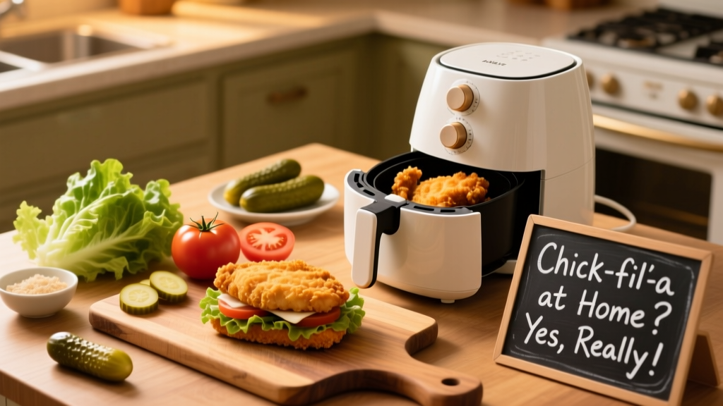 Make Chick-fil-A Chicken & Waffle Fries in Air Fryer