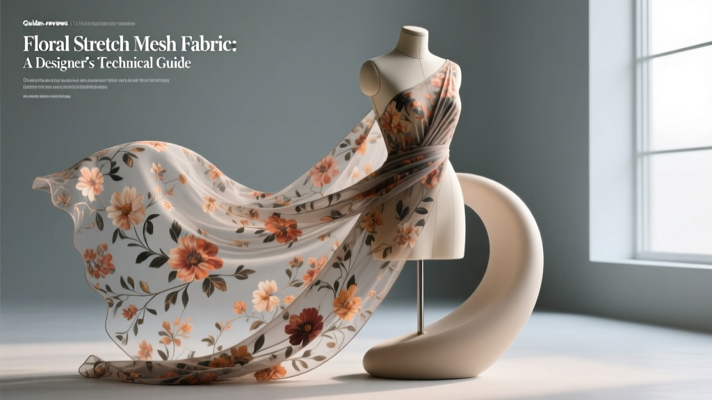 Floral Stretch Mesh Fabric: A Designer’s Technical Guide