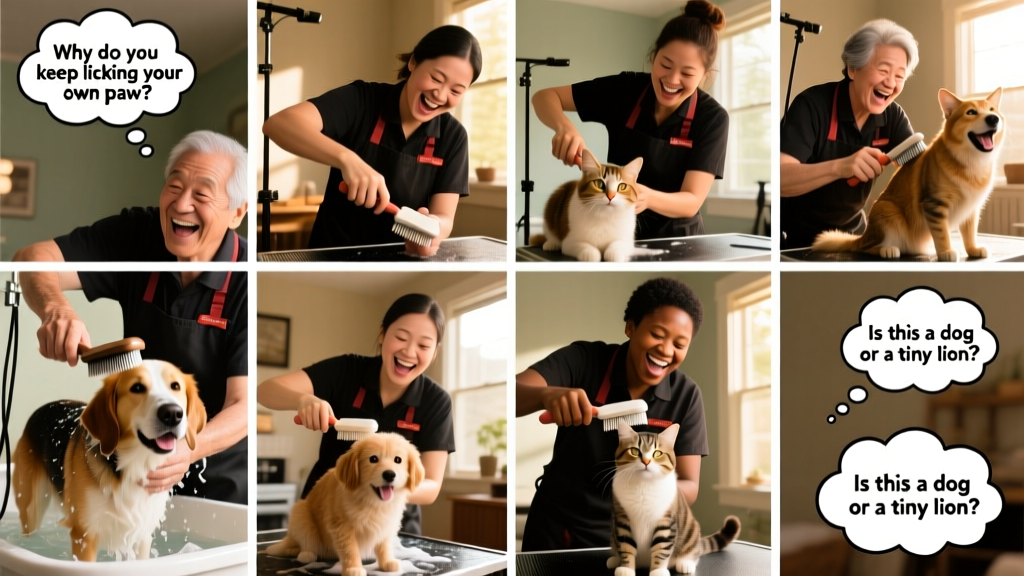 15 Hilarious Thoughts You Have While Grooming Dogs and Cats