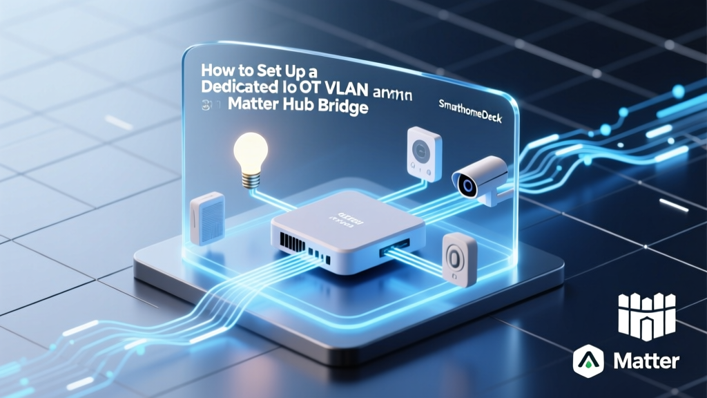 How to Set Up a Dedicated IoT VLAN and Matter Hub Bridge