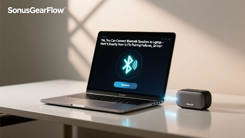 Bluetooth Speakers to Laptop: Fix Pairing & Lag (2026)
