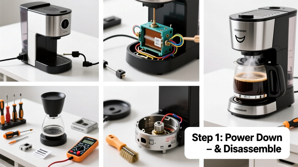 Fix a Coffee Maker That Won’t Heat: Step-by-Step Repair