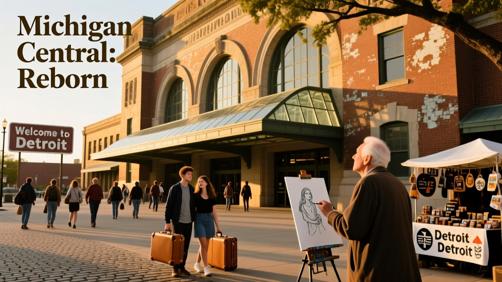 Michigan Central Train Station Ushers In A New Era For Detroit