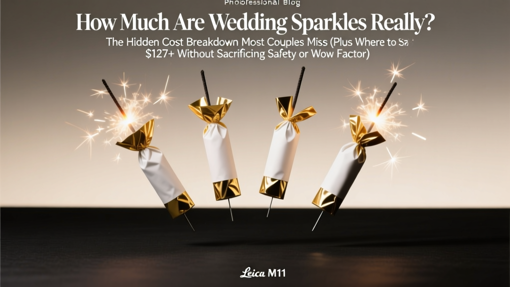 Wedding Sparklers Cost Breakdown (2026)