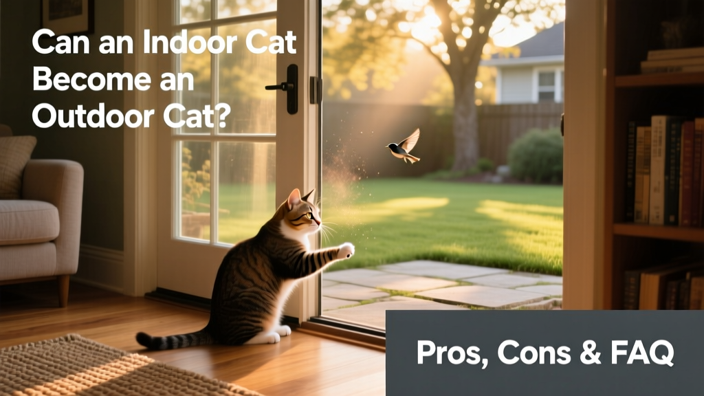 Can an Indoor Cat Become an Outdoor Cat? Pros, Cons & FAQ