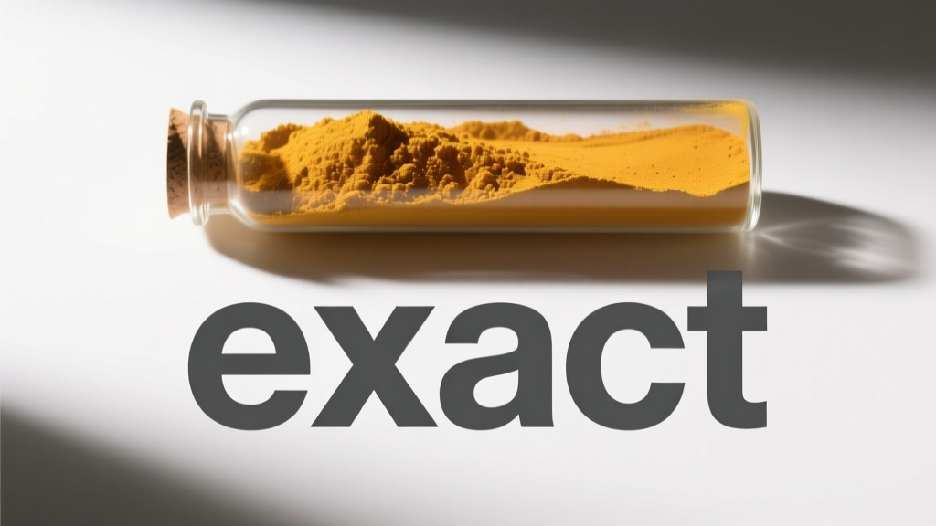 Turmeric vs. EXACT: Clarifying the Confusion Between a Spice and a Brand