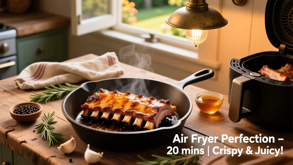 Pork Loin Country Style Ribs Air Fryer Recipe
