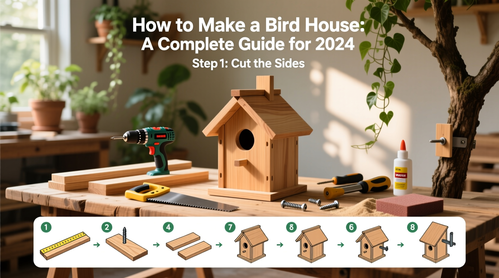 how to make a bird house