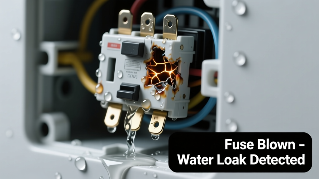 Fuse Blown Appliance Leaking Water: Quick Diagnosis