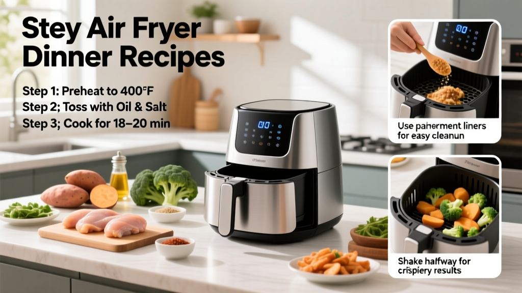 Easy Air Fryer Dinner Recipes for Beginners