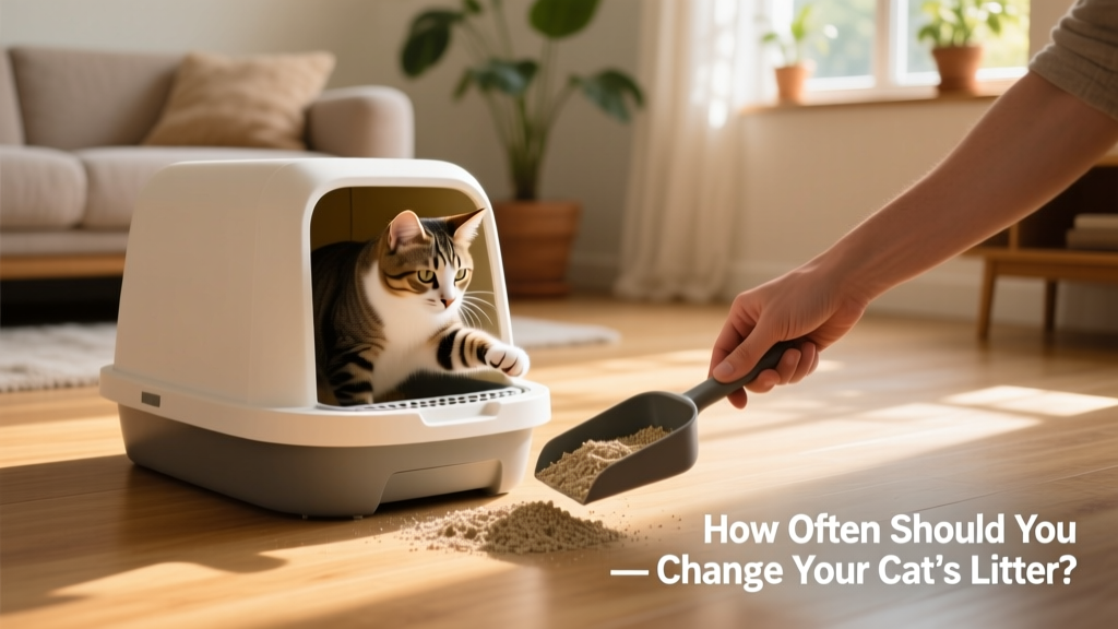 How Often Should You Change Your Cat’s Litter?