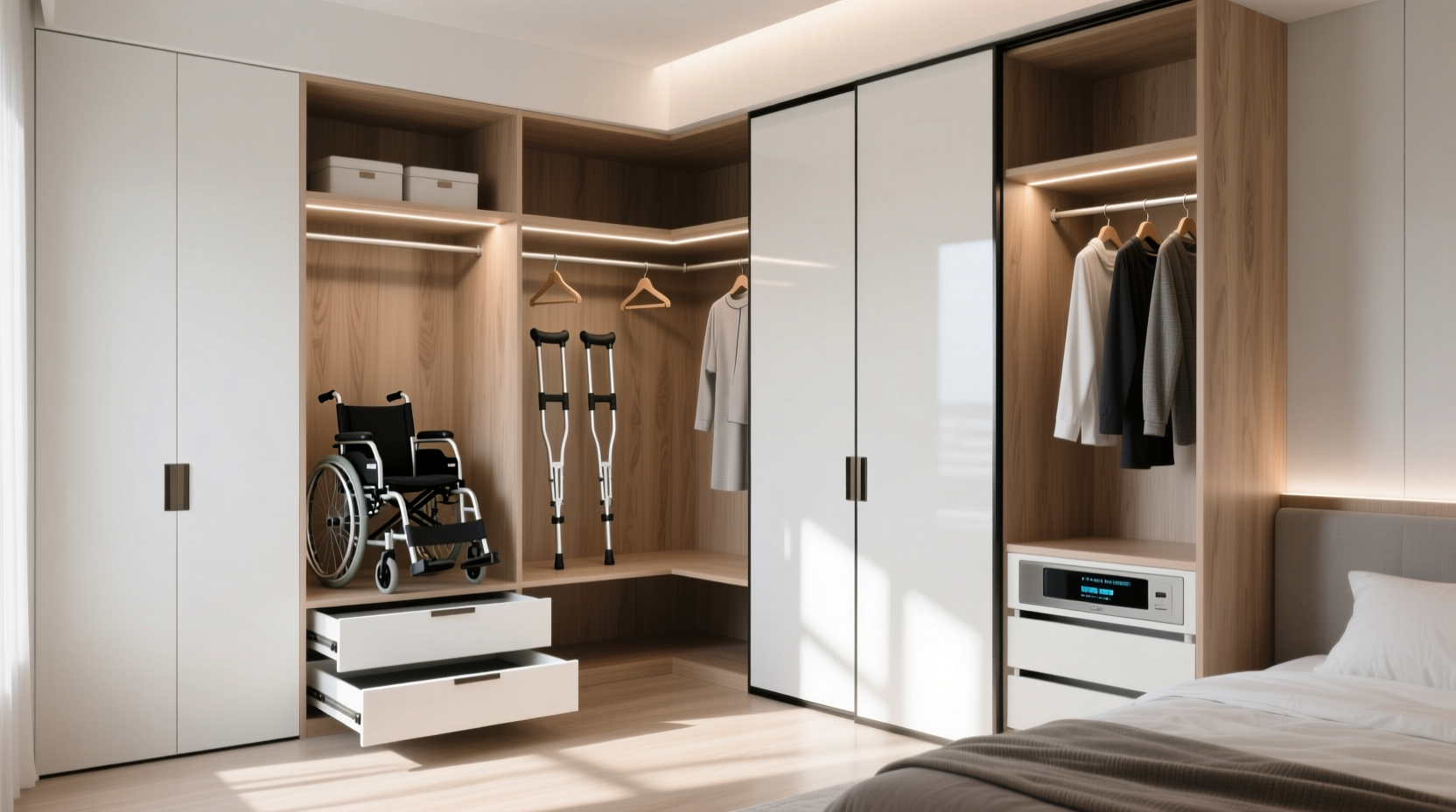 closet organization tips for adaptive living