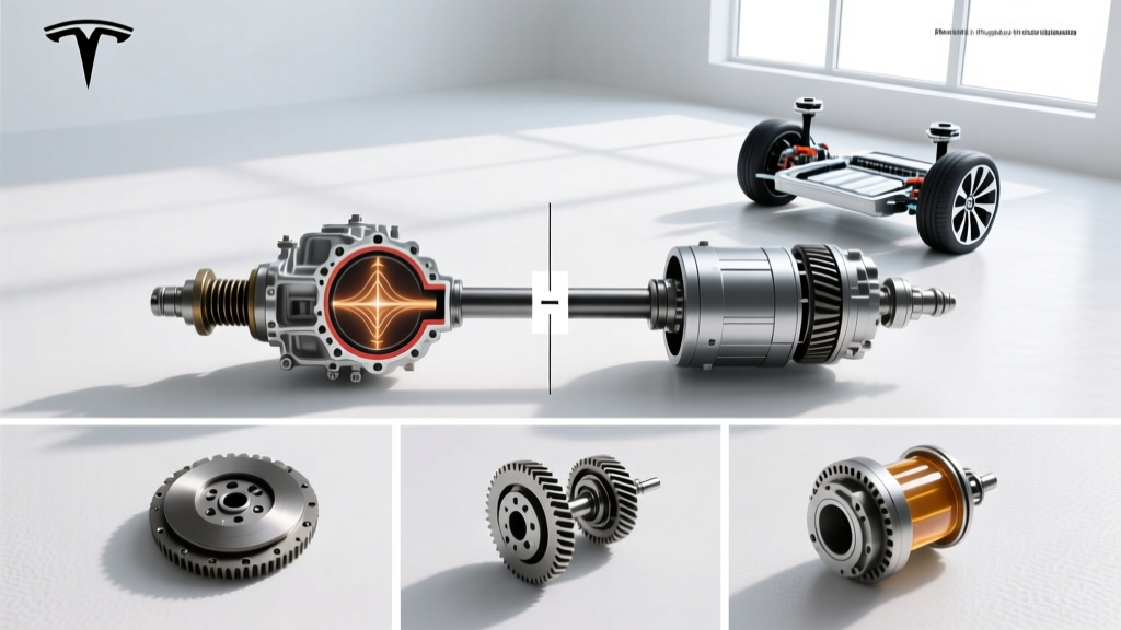 Tesla Drivetrain Diagram vs ICE: Driveshaft Vibration Diagnosis