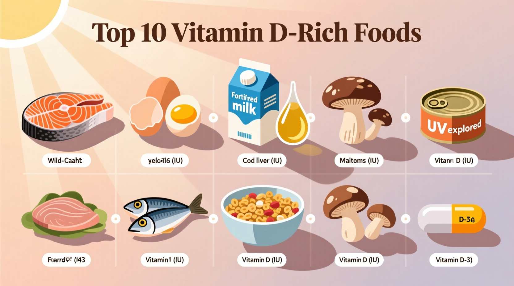 what are high vitamin d foods