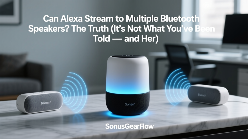 Can Alexa Stream To Multiple Bluetooth Speakers