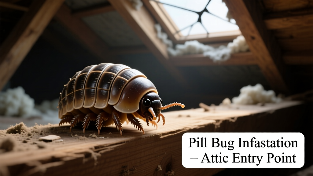 Pill Bugs in Attic: Identification and Removal Guide
