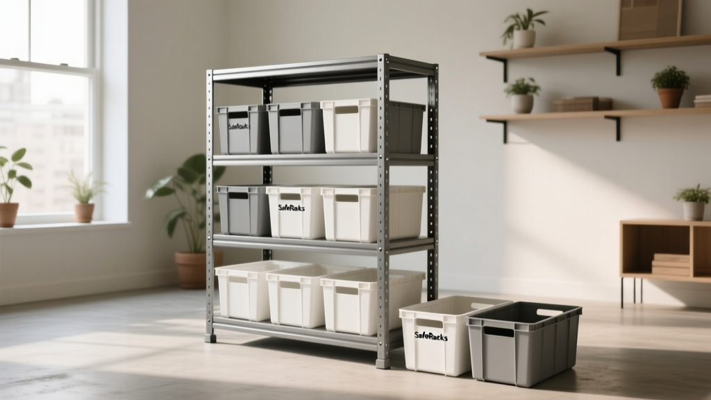 Is the SafeRacks Storage Bin Rack Easy to Assemble?