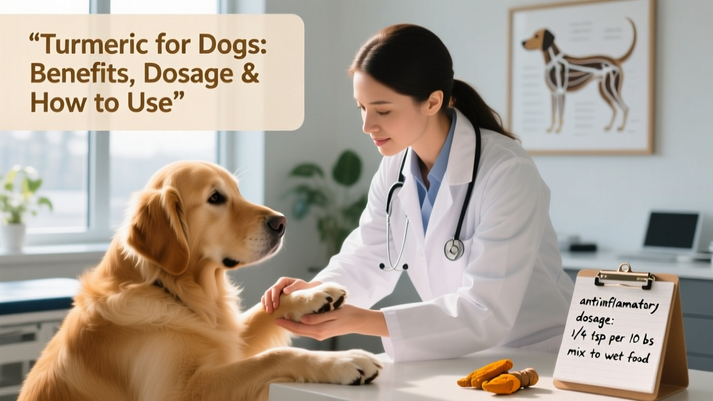 A veterinarian gently examining a dog during a wellness check, emphasizing the importance of professional guidance