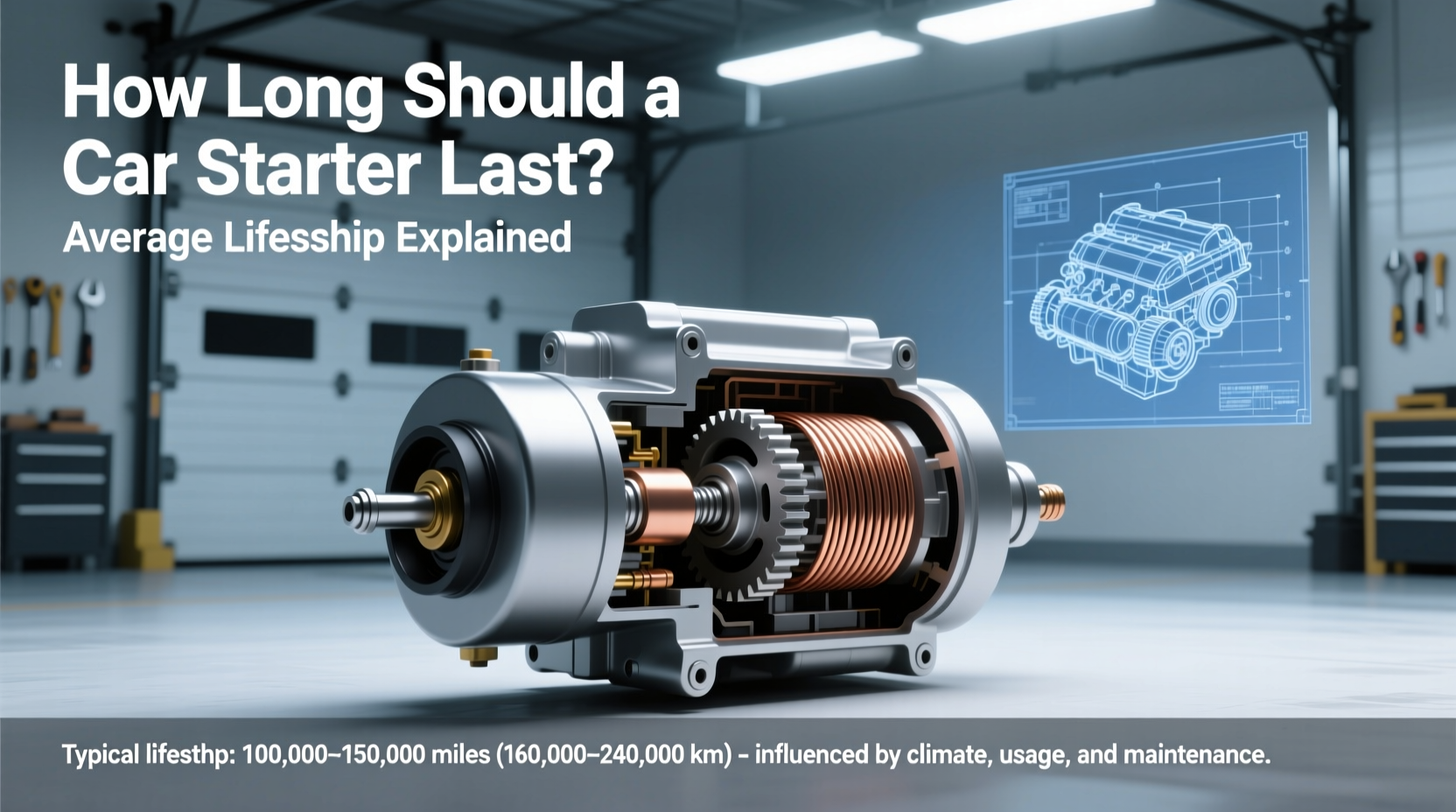 how long should a car starter last