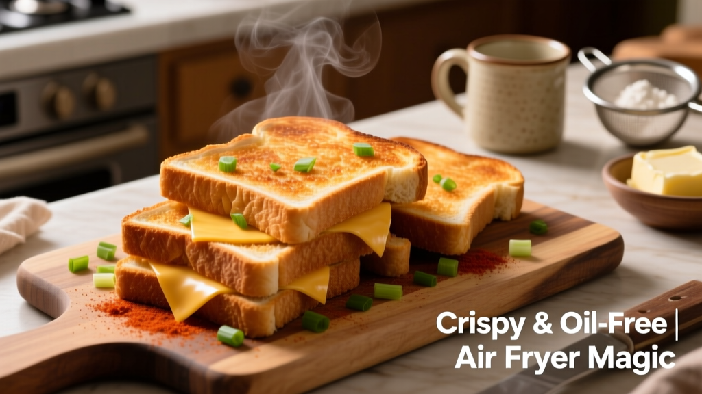 Air Fryer Texas Toast: Crispy, Golden & Oil-Free