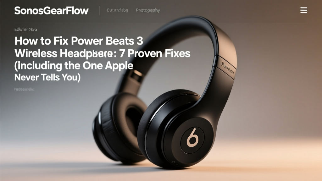 Fix Powerbeats3 Wireless Headphones (2026)