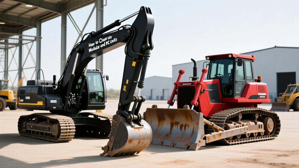 How to Clean Heavy Equipment: Modular and RC Units