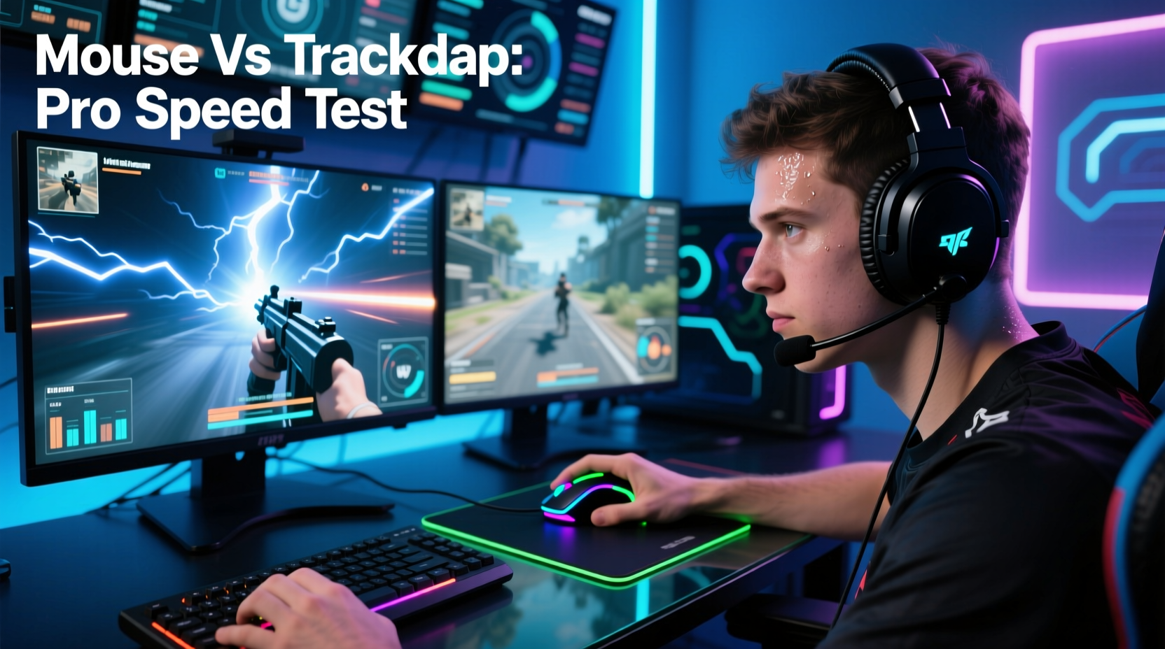 gaming mouse vs trackpad are pros really faster with a mouse
