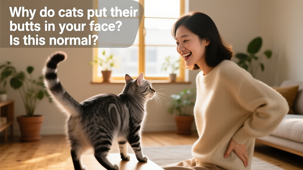 Why Do Cats Put Their Butts in Your Face? Is This Normal?