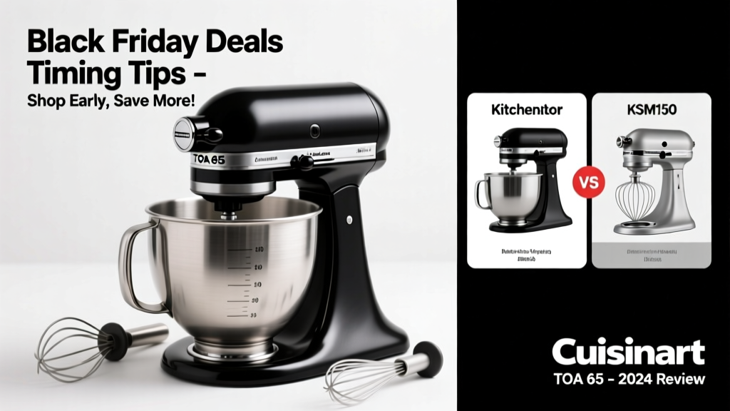 Cuisinart TOA 65 Black Friday Deals: Timing & Tips