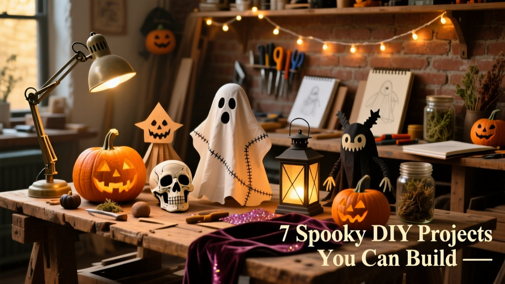DIY Halloween Decorations: 7 Spooky Projects You Can Build