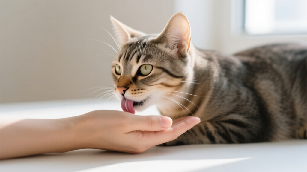 Why Does My Cat Lick Me? Decoding the Surprising Truth...