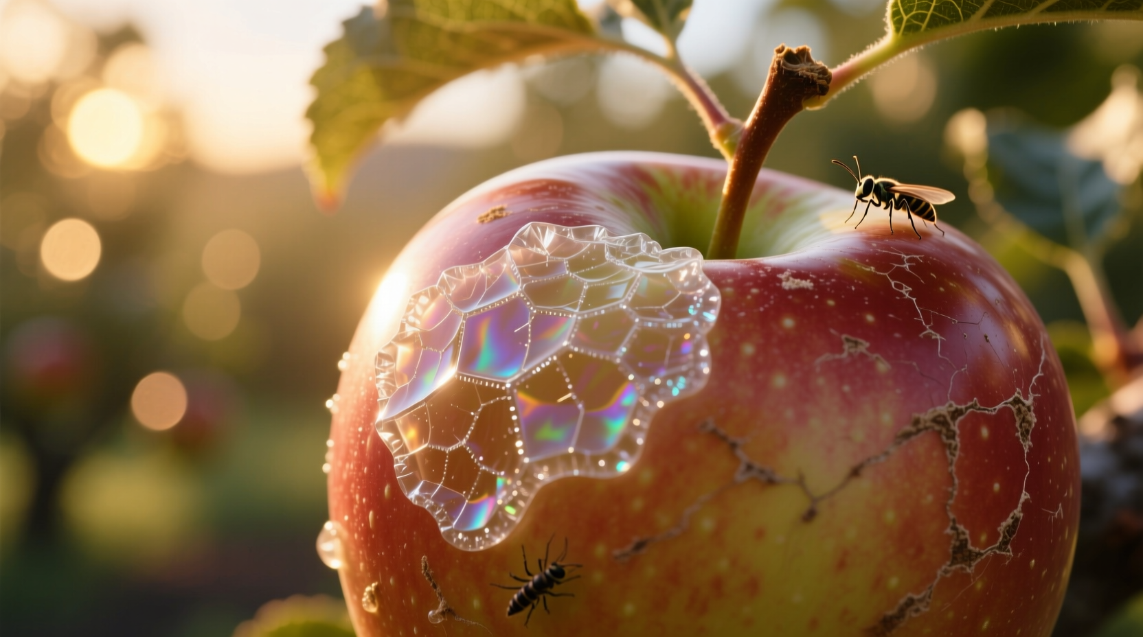 does fruit wax come from insects